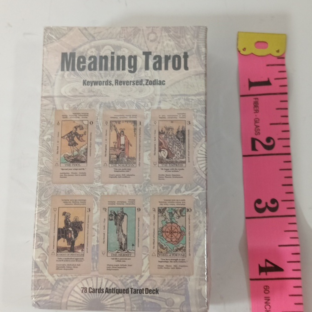 Meaning Tarot Keywords Deck New Witch Witchery Goth Wizard Spell